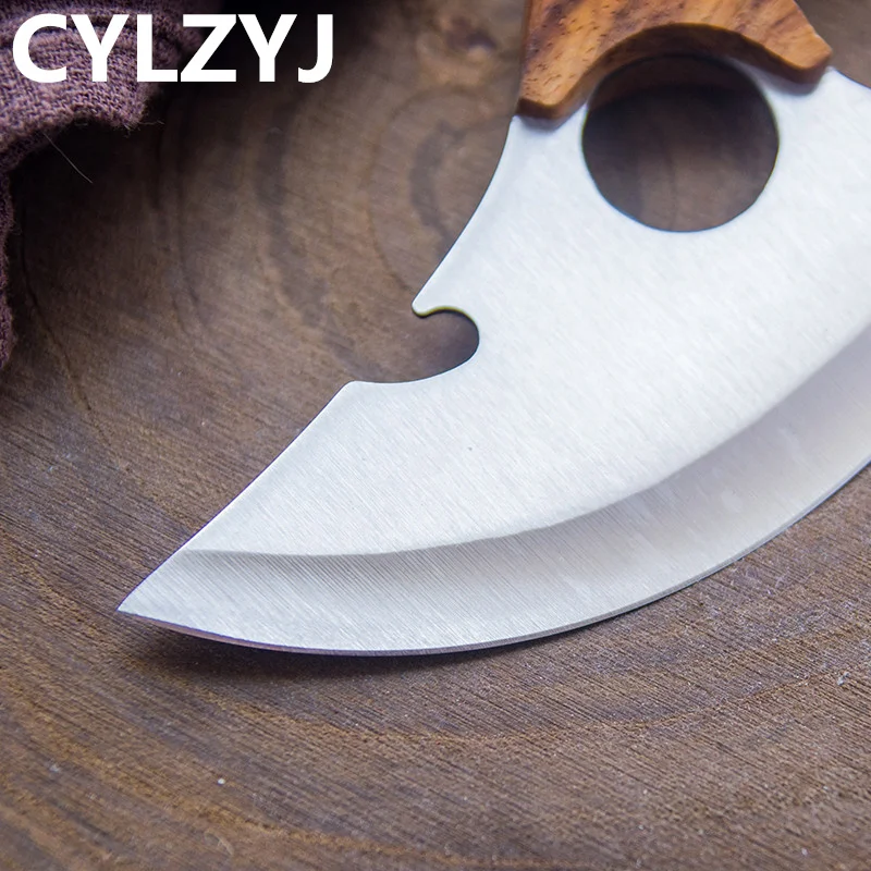 Description Picture 6 of itemFish Boning Knife Professional Tool Cooking  Kitchen Knife Seafood Mutton Aquatic Slaughter Fishing Butcher Knife Meat Cleaver