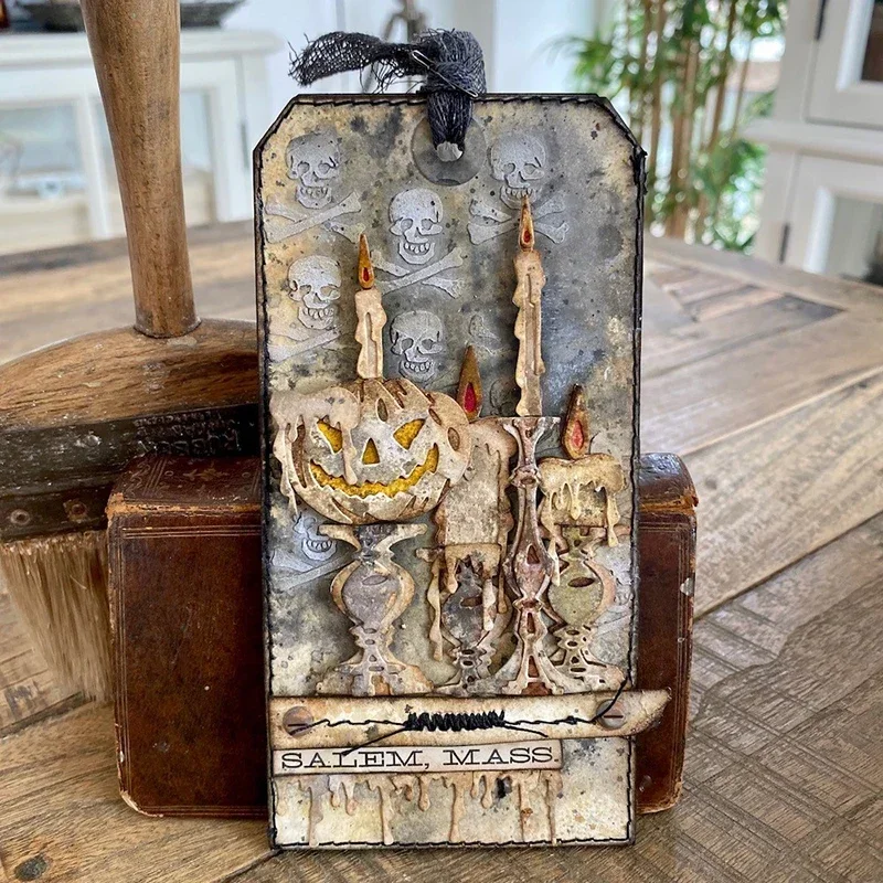 DIY 만들기용 3D 엠보싱 폴더, 나뭇잎 질감 배경 인사 카드 스크랩북, 스탬프 및 금속 절단 다이 없음, 2024 신제품