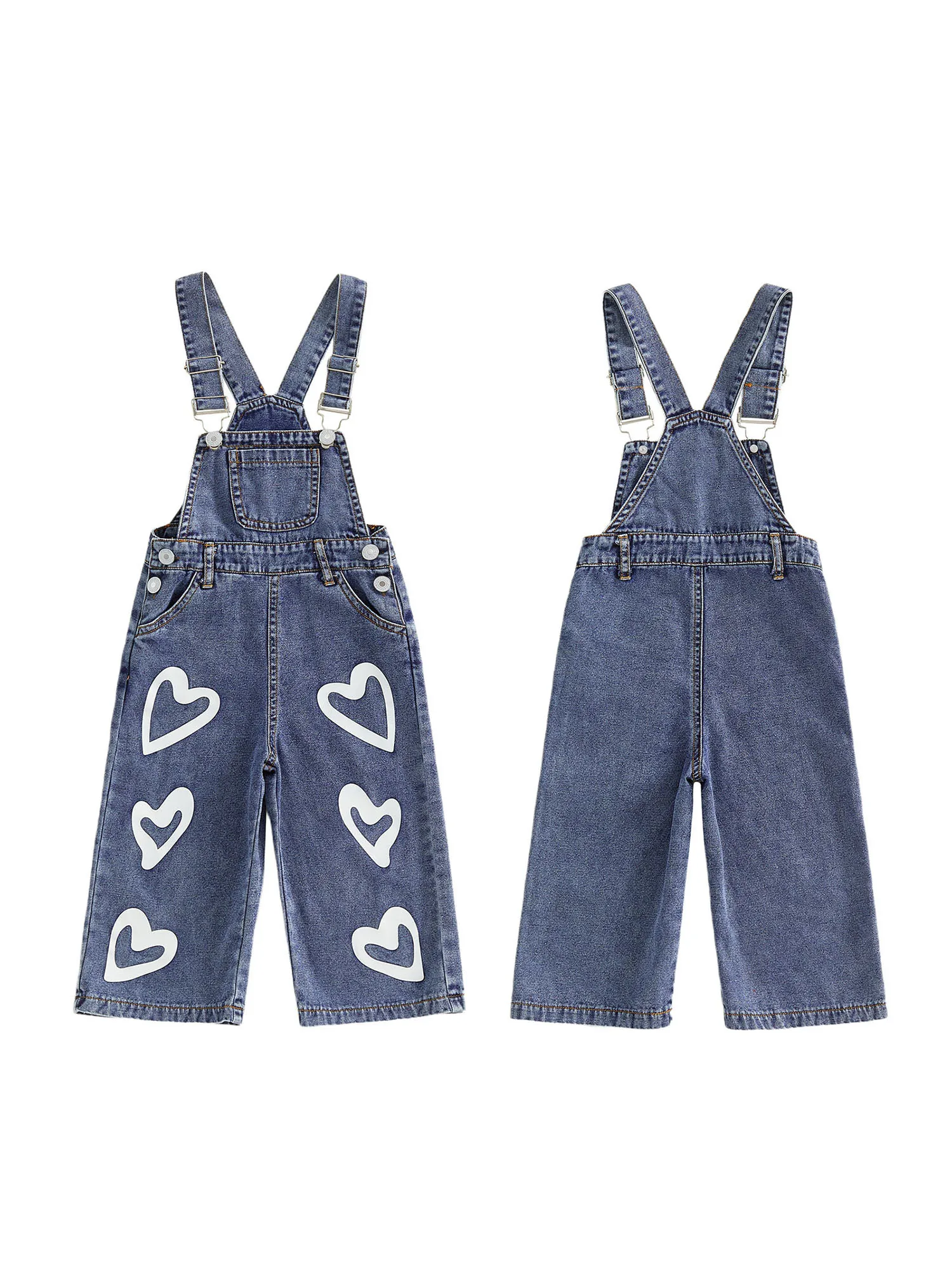 Girls Floral Summer Jumpsuit 1