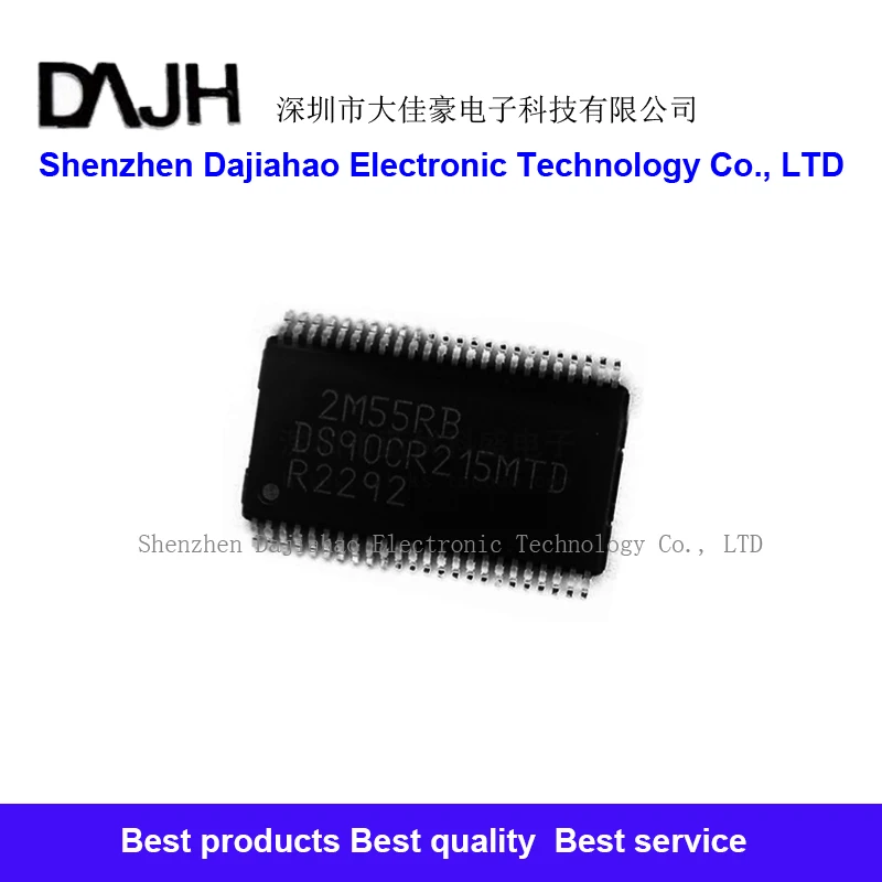2 개/몫 DS90CR215MTD DS90CR215 TSSOP-48 자동차 오디오 앰프 호스트 일반적으로 취약한 드라이버 칩 통합 IC