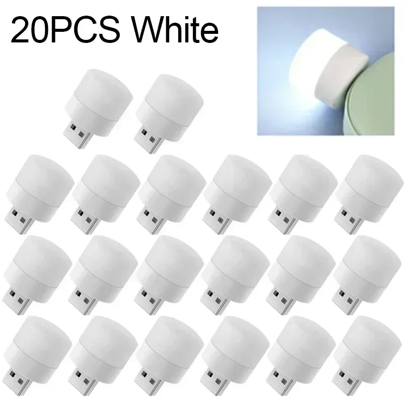 20PCS White