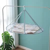 Folded Mesh Clothes Drying Net Rack Lay Flat Dry Hanger for Indoor Outdoor Towel Socks Swimsuit Drying Hanger 4