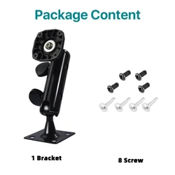 Adjustable Steel Car Monitor Mount - 180° Rotatable Universal Holder (Bracket)