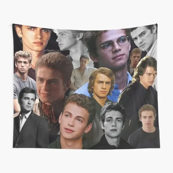 

Hayden Christensen Collage Tapestry Mat Decoration Room Wall Towel Printed Living Hanging Home Art Bedroom Blanket Travel