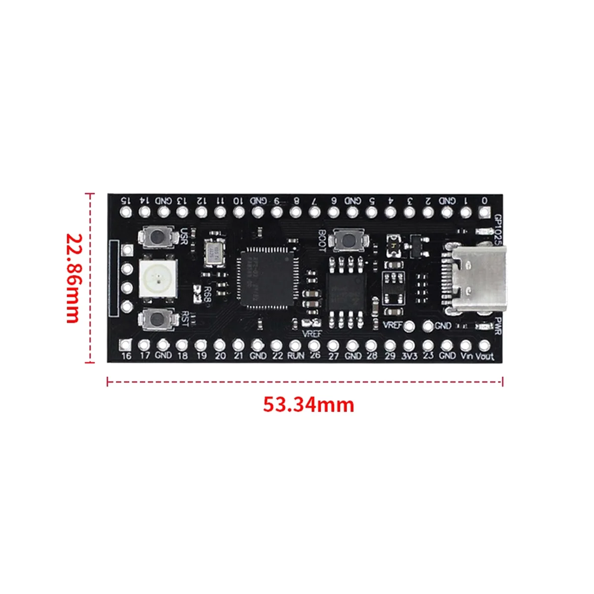   YD-RP2040  , 16MB ÷ ھ ,  ھ 264KB ARM ũƮѷ 