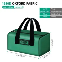 Multi-Functional Durable Tool Bag - Heavy-Duty Portable Handheld Storage (Electrician bag)