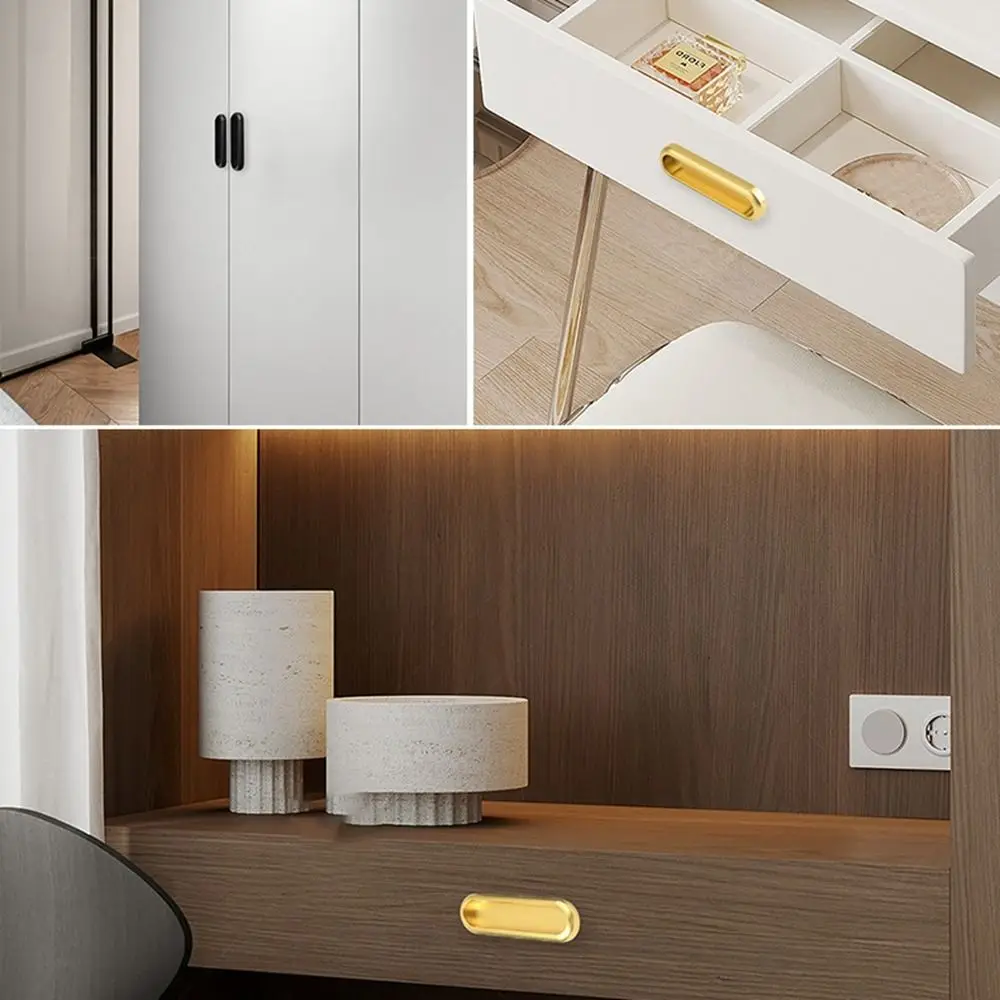 Description Picture 5 of itemSliding Door Handle Self-adhesive Pulls for Kitchen Cabinet Window Glass Door Knobs No Punching Furniture Hardware Handle