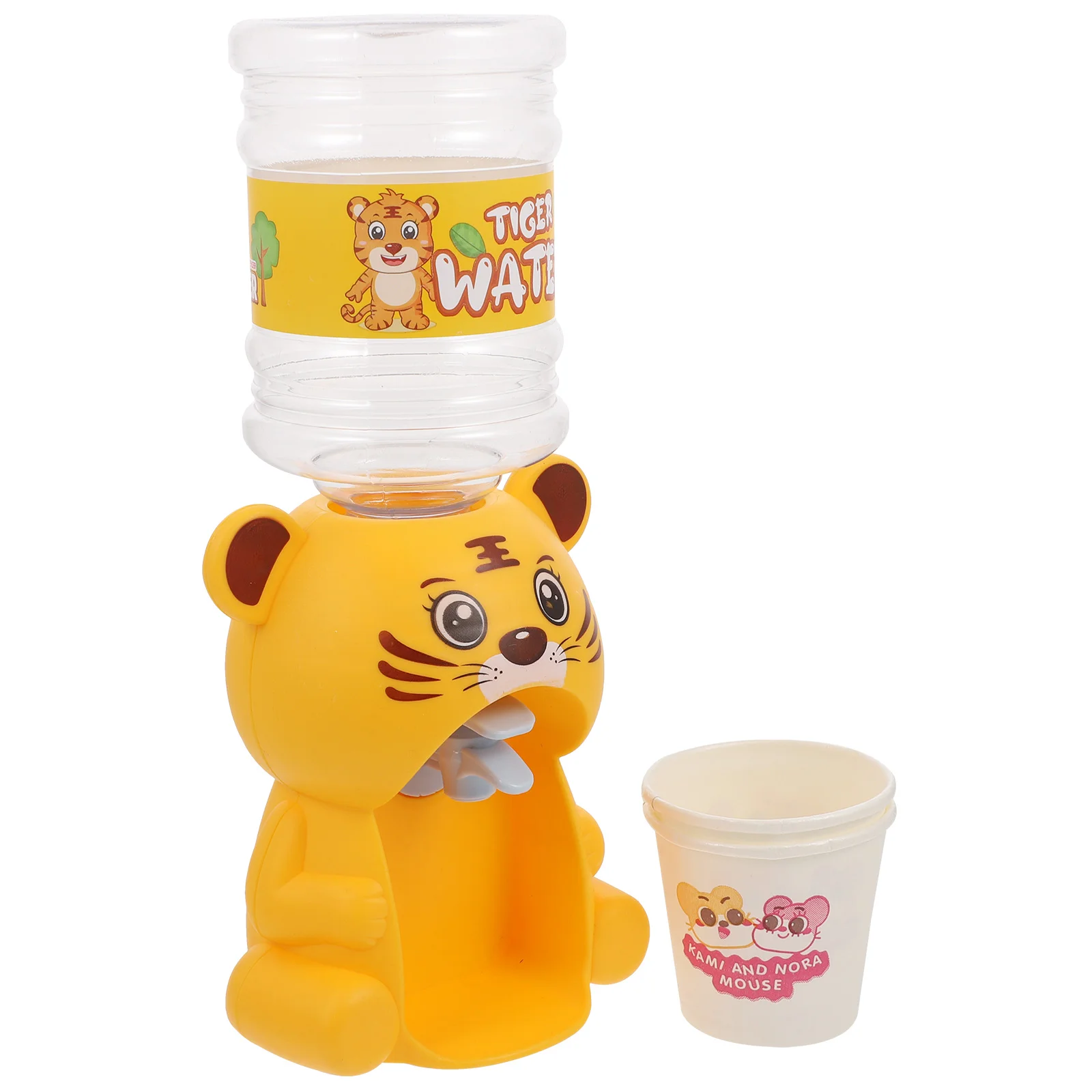 

Mini Water Dispenser Toy Cartoon Hand Press Drink Water Machine Toy Simulation Water Bottle Pump Drinking Fountain Toy For Kids