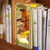Robotime Rolife Falling Sakura Book Nook with Lights Easy Assemble Home Decoration Booknook Best Gifts for Family Children TGB05 3