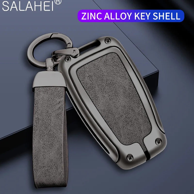 Car Smart Key Case Cover Remote Protector Shell Per Toyota Prius Camry Corolla Chr C-Hr Rav4 Land Cruiser Prado Accessori Auto