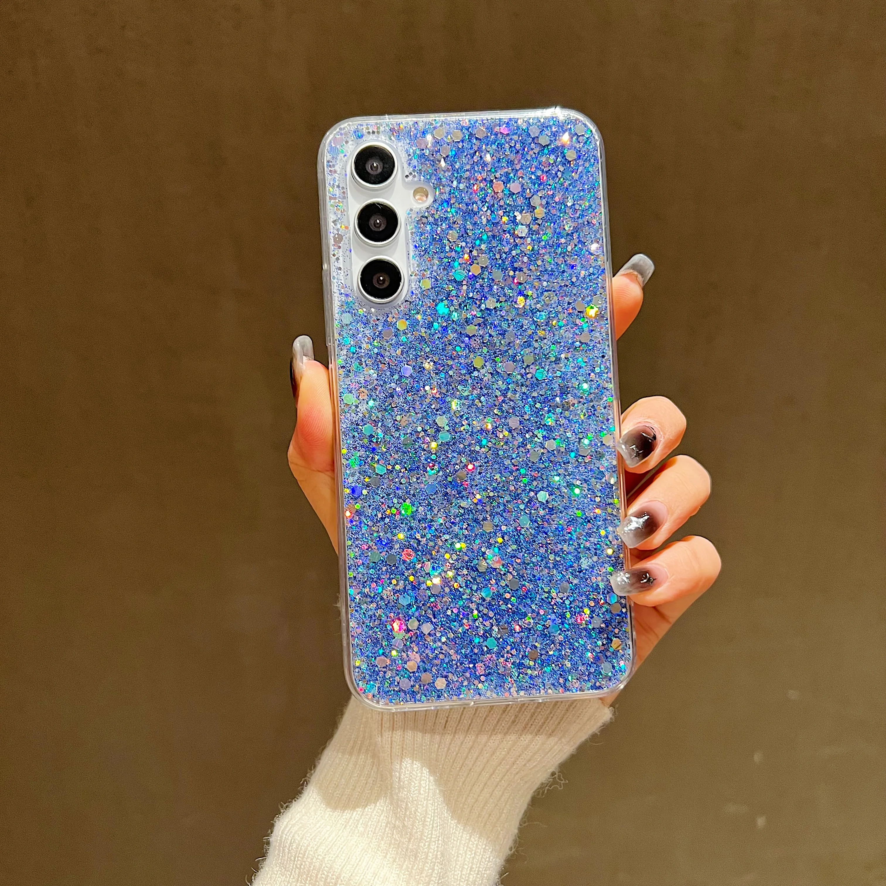 Luxury Glitter Sequins Shiny Soft Bling Phone Case