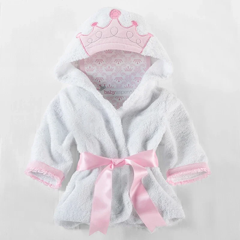 Character Baby Robe Newborn Bathrobe Kids Children's Roupao Cotton Baby Clothing Bath Robe Girls Fleece Infantil Pajamas