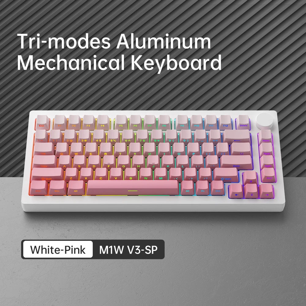 Monsgeek M1W ベアボーン　各種オマケ付き AKKO X MonsGeek M1/M1W V3 メカニカルゲーミングキーボード