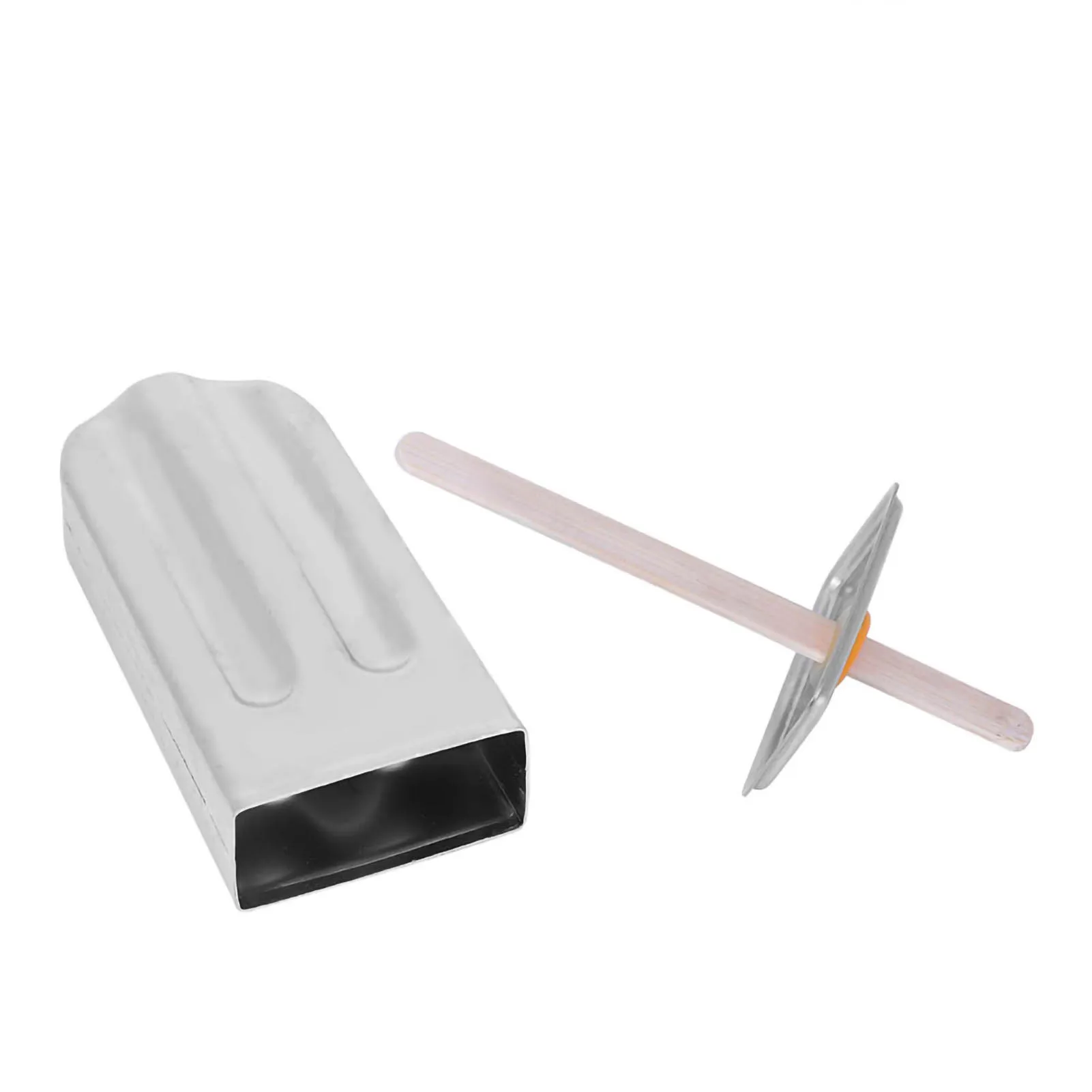 10pcs Ice Pop Mould Stainless Steel Ice Lolly Maker Kitchen Supplies