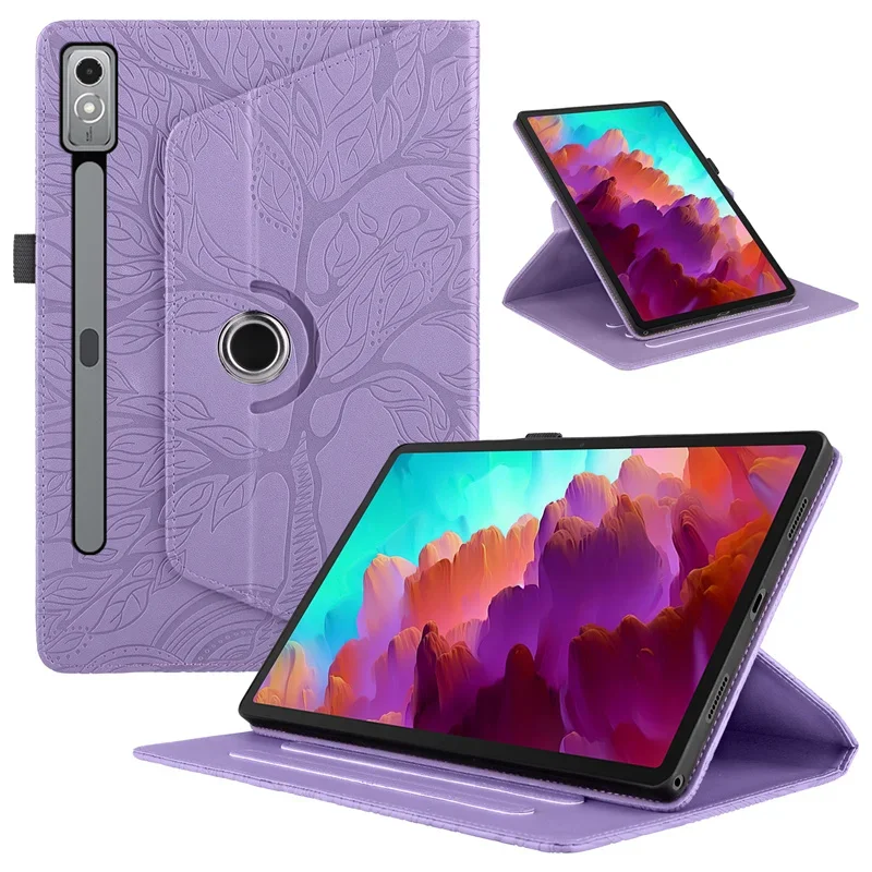 Capa do Tablet para Lenovo Tab Capa de Rotação 360 para Xiaoxin Pad Pro 12.7 Tb370fu P12 Pro 2nd Gen 12.7