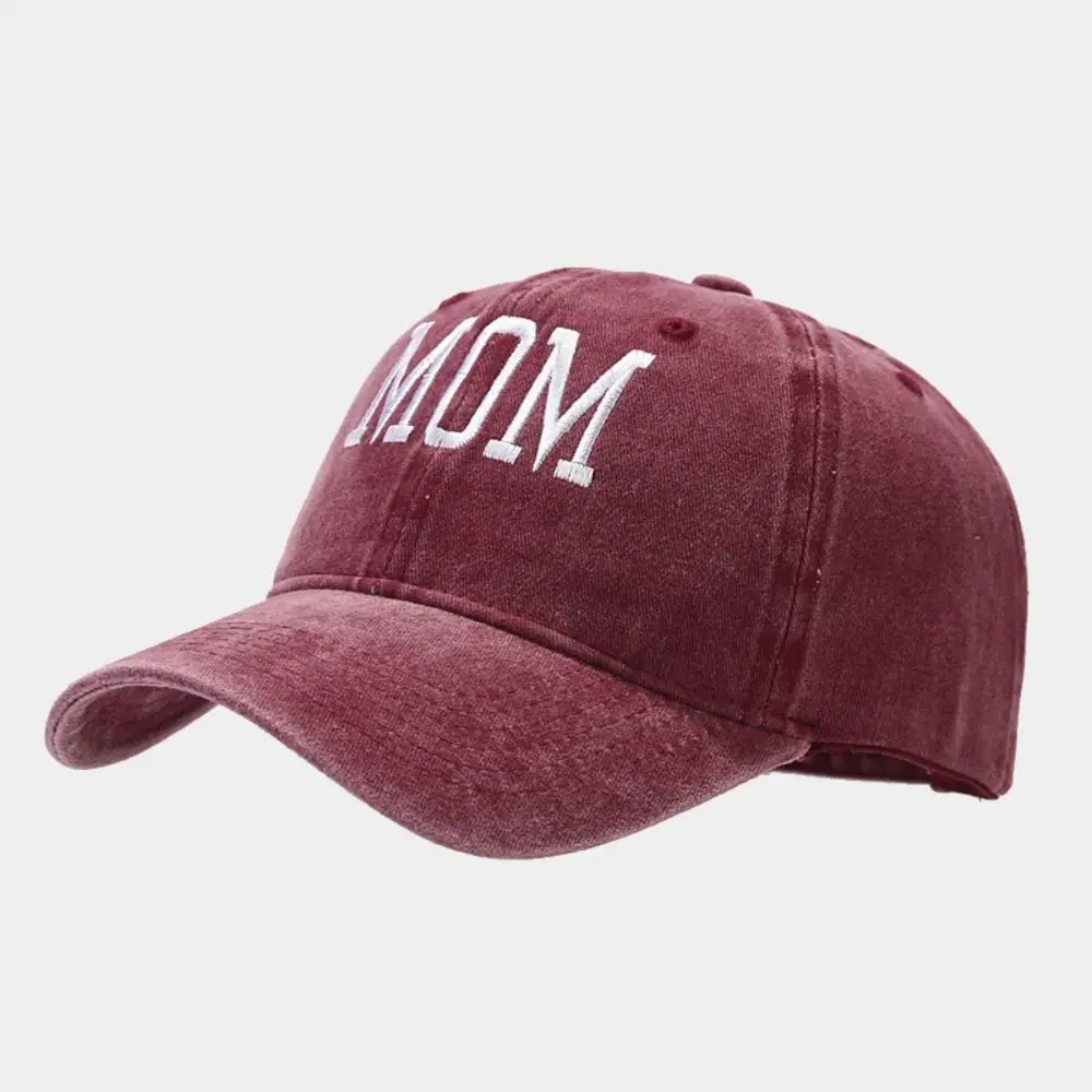 DAD MOM Embroidery Cotton Baseball Cap Fashion Women Men Hat Sport Visors Snapback Cap Sun Hat Breathable Outdoor Caps 3