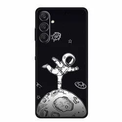 Cool Astronaut Space Soft Silicone TPU Phone Case for Galaxy S25 Ultra (H11.CH.49)