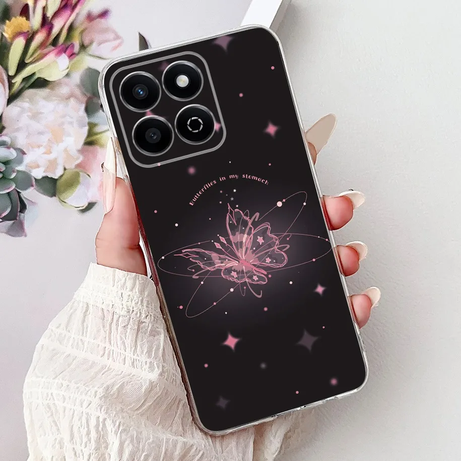 Fashion Butterfly Shockproof Silicone Back Cover