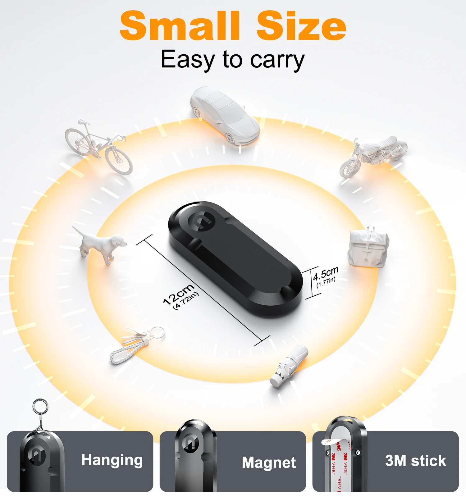 Fonken 1-3PCS 배터리 케이스 에어태그용 120개월 연장 사용 AA 배터리 에어태그용 CR 2032 배터리 교체 충전 케이스