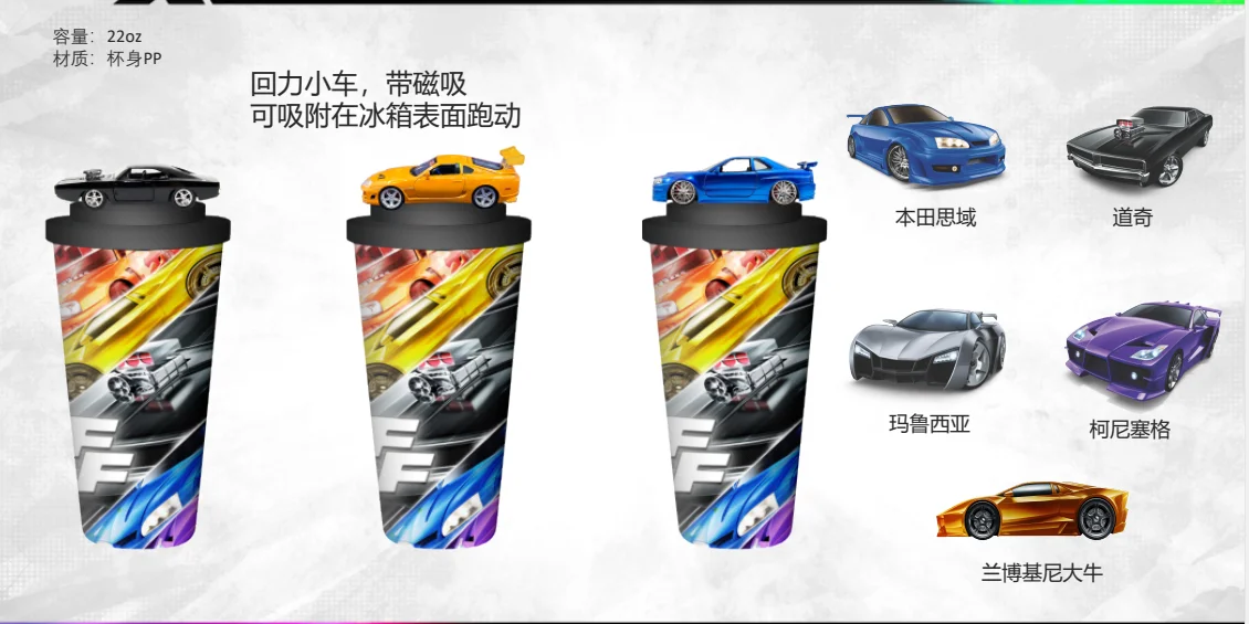 650ml Fast and Furious 9 Creative Gearshift Cup with Straw and Lid Rocker  Shift Style Water Cup, Portable Gear Lever Cup