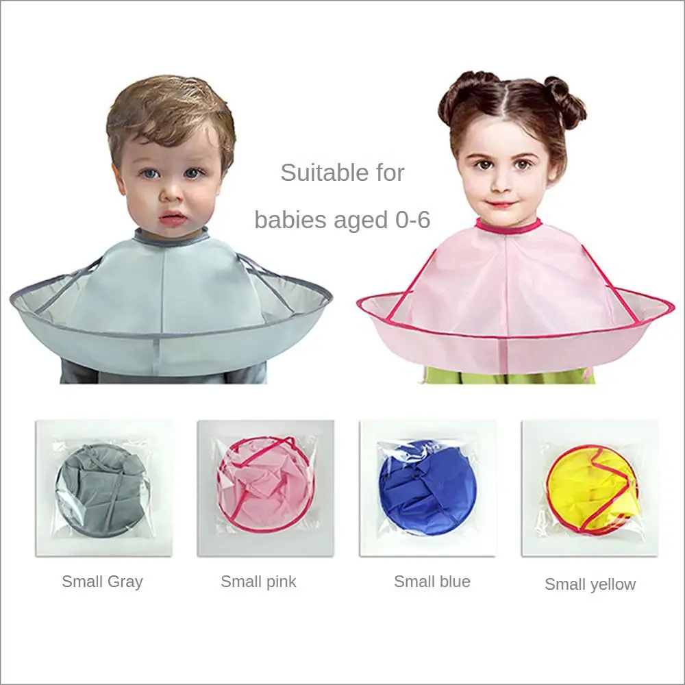 Description Picture 2 of item1~5PCS Hair Cutting Cloak Umbrella Capes Cutting Cloak Wrap Hair Shave Apron Hair Barber Gown Cover Household Cleaning Protecter