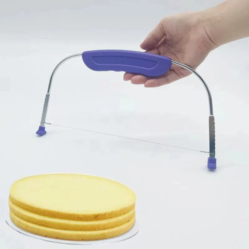 Cake Leveler Adjustable Cake Leveler & Slicer Cutter Layer Decorating Leveler Cutter Slicer with Stainless Steel Wires
