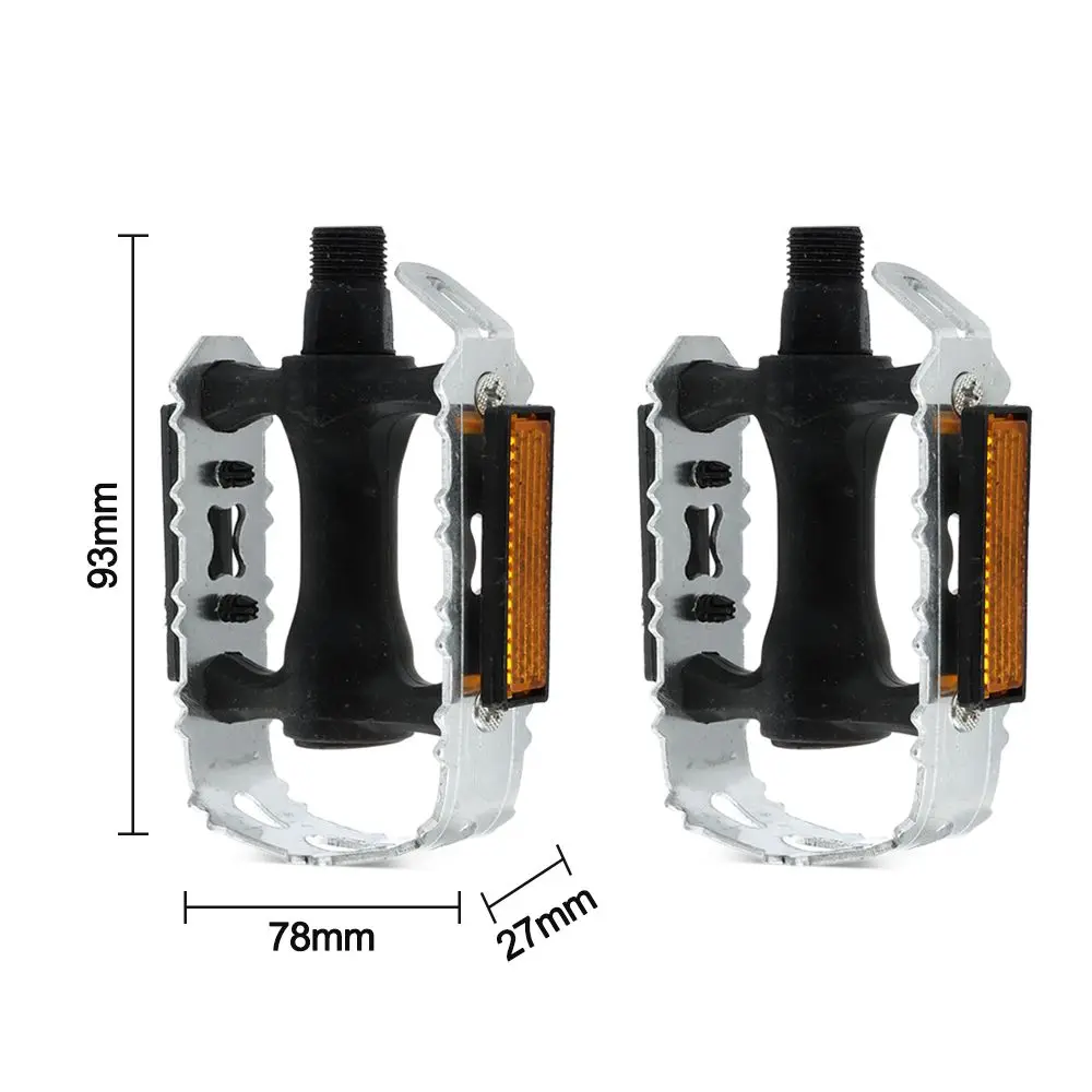 1 Pair Refitting Cycling Supplies Foot Pegs Electric Bicycle Accessories Scooter Parts E-bike Folding Pedals Platform Pedal