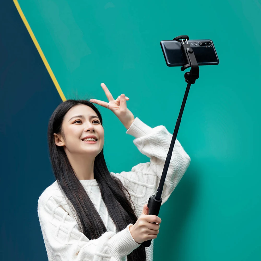 Original Xiaomi Selfie Stick, Foldable Tripod Selfie Stick Bluetooth Remote  Control Selfiestick with Wireless Shutter for iPhone/Xiaomi/Huawei/Asus