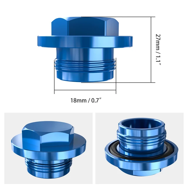 야마하 YZ 및 WR용 필수적인 오일 관리 업그레이드: NICECNC 기화기 오일 배출 플러그