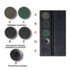 5 Colors Punk Smokey Matte Glitter Eyeshadow Palette Cool Toned Gray Black Eye Pigment Palett Shimmer Eye Shadow Makeup Palette 6