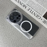 Magnetic Case For Xiaomi 15 Ultra 14 13 Soft Silicone Clear MagSafe Cover For Xiaomi Mi 14 Ultra 15 13Ultra Camera Protect Shell 2
