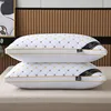 Hilton Five-star Hotel Pillow, Monochromatic Microfiber Filling Cushion, Bedroom Sleep Bedding, Rectangular Pillow Core, 48x74cm 5