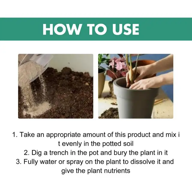 Növény Növekedés Organic Power 120G Növényi Stimulátor Kaktusz Élelmiszer Termesztése A Növények Gyökér Fejlődéséhez - Image 5