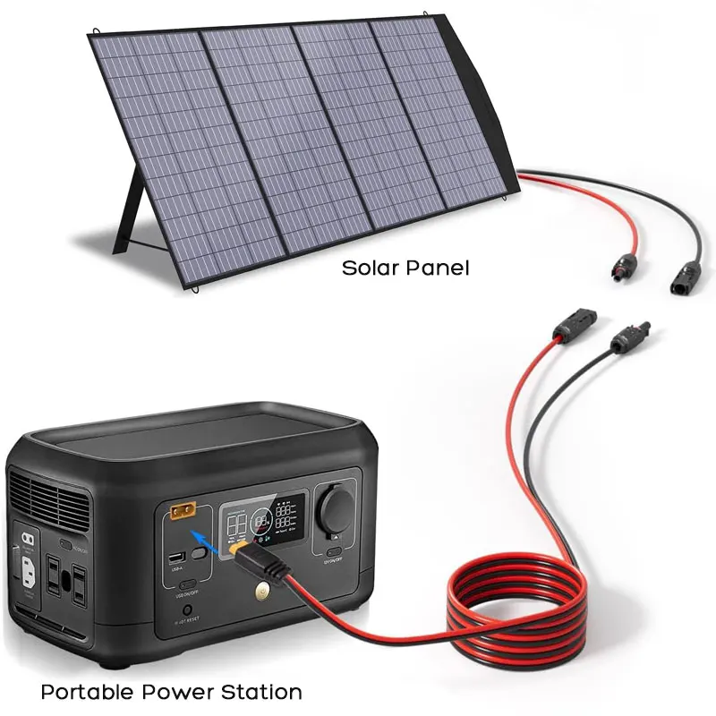 3m/10Ft 12AWG Solar Connector for XT60 Adapter Cable terminal connector solar panel connector cable for ALLPOWERS R600 299Wh R1500 R2500 Ecoflow River Delta Solar Generator