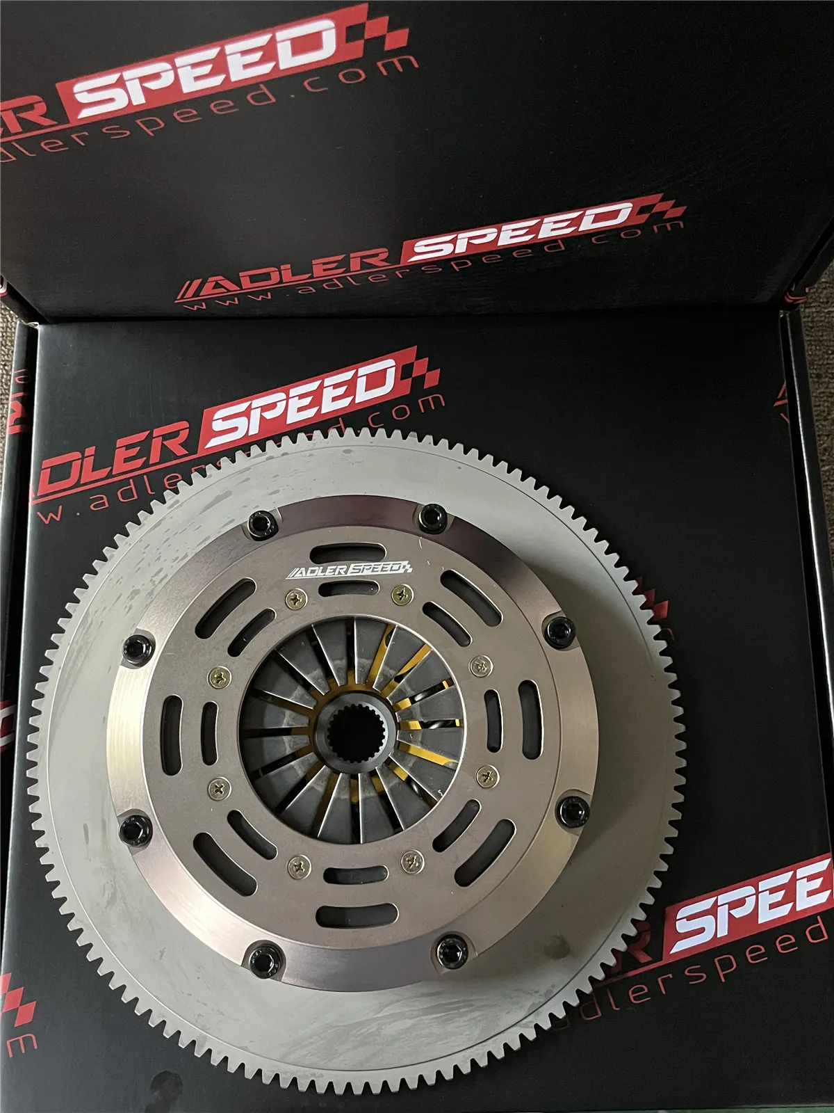 ADLERSPEED 키트 7.25인치 (185mm) 아큐라 TSX RSX 혼다 어코드 시빅 Si K20 K24 K-시리즈 스프렁 클러치 트윈 디스크