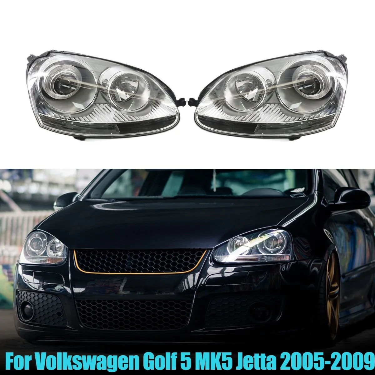 Mk5 Jetta Hid Headlights Discount Sales