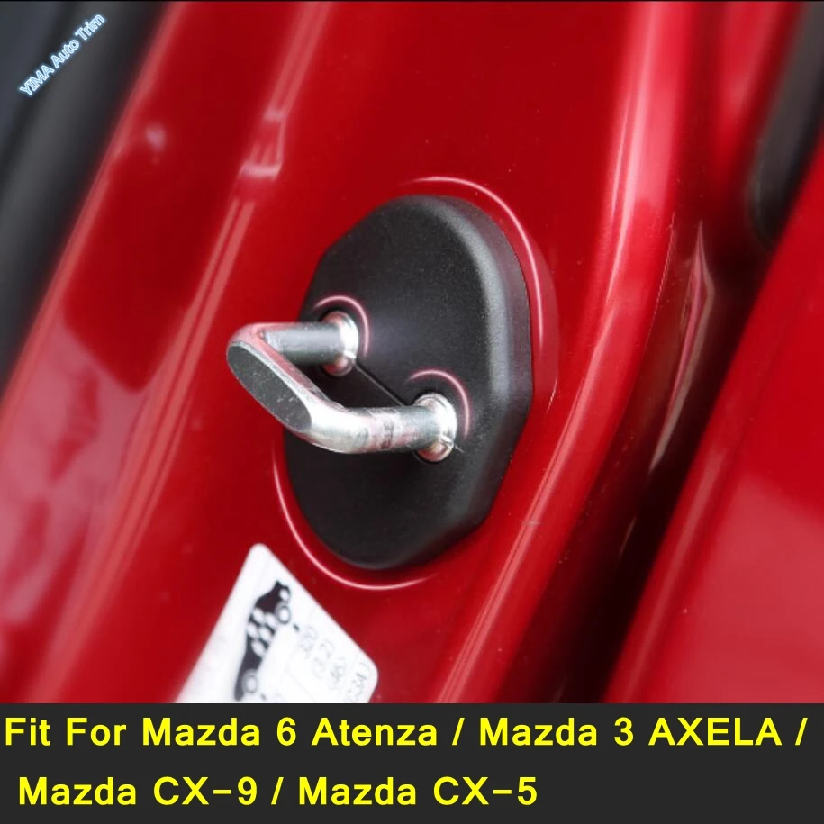 

Car Door Lock Decoration Cover Antirust Protection Trim For Mazda 6 Atenza / Mazda 3 AXELA / Mazda CX-9 / Mazda CX-5 Interior