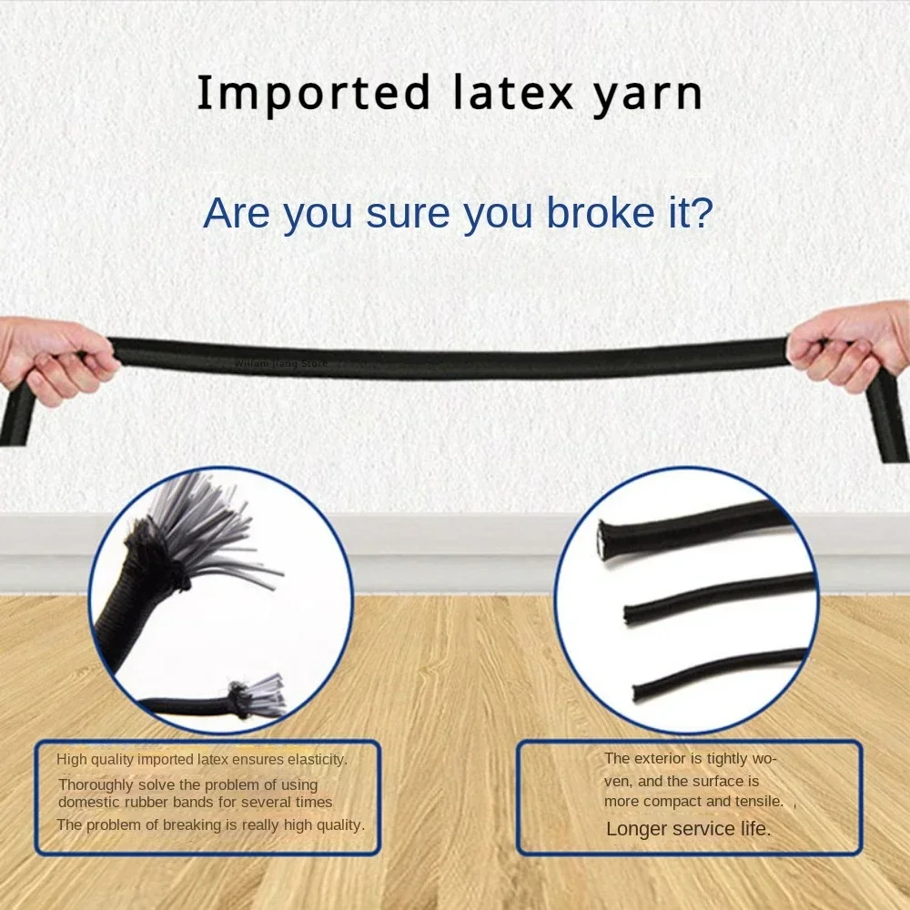 Elastics Rope Elastic Rubber Bands Sewing Tape Material Accessories DIY Apparel Supplies Arts Crafts Tent Home Belt Bra Hair Tie