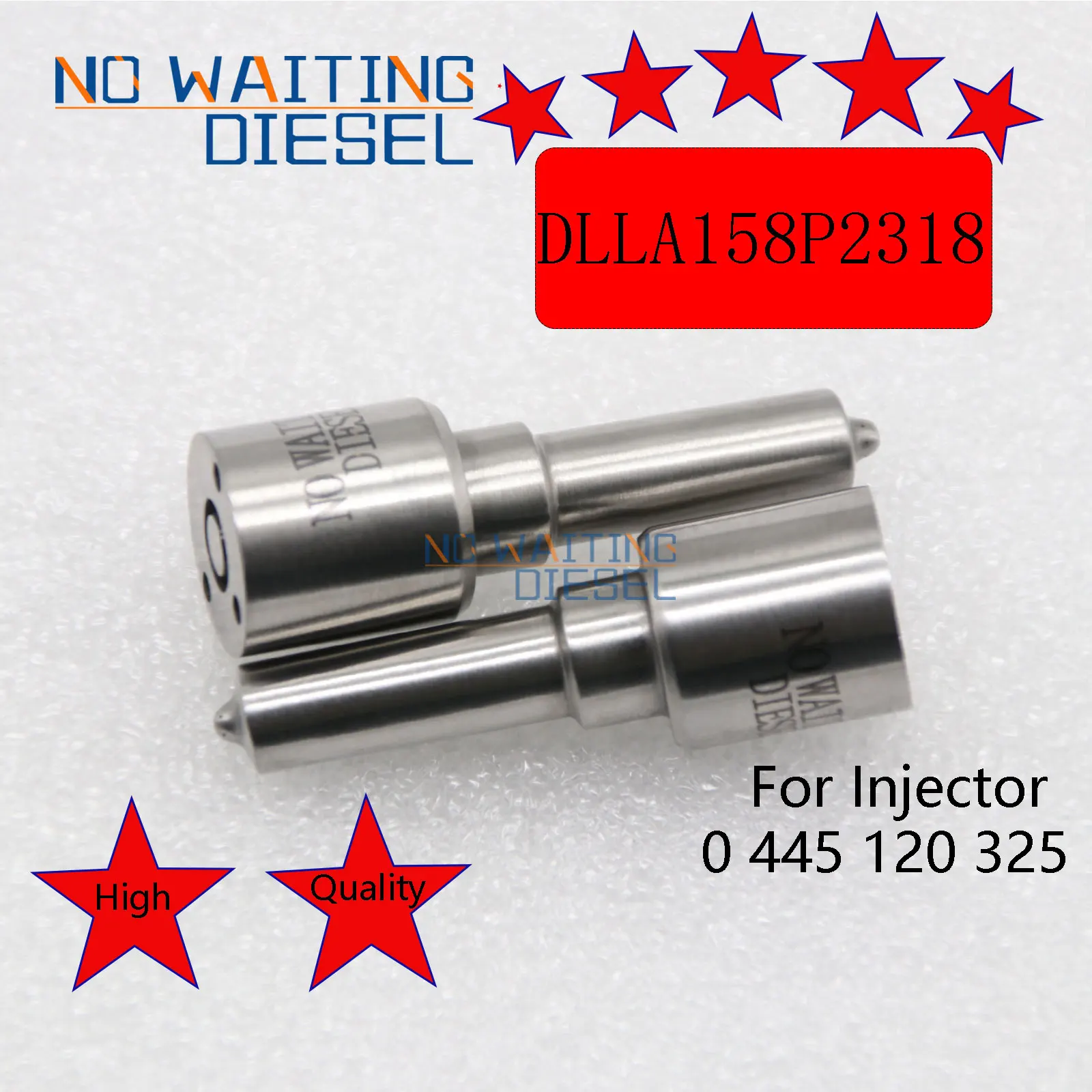 

DLLA158P2318 Форсунка системы питания с общей топливной магистралью DLLA 158P 2318 форсунки инжектора OEM(0 433 172 318) для инжекции 0445120325