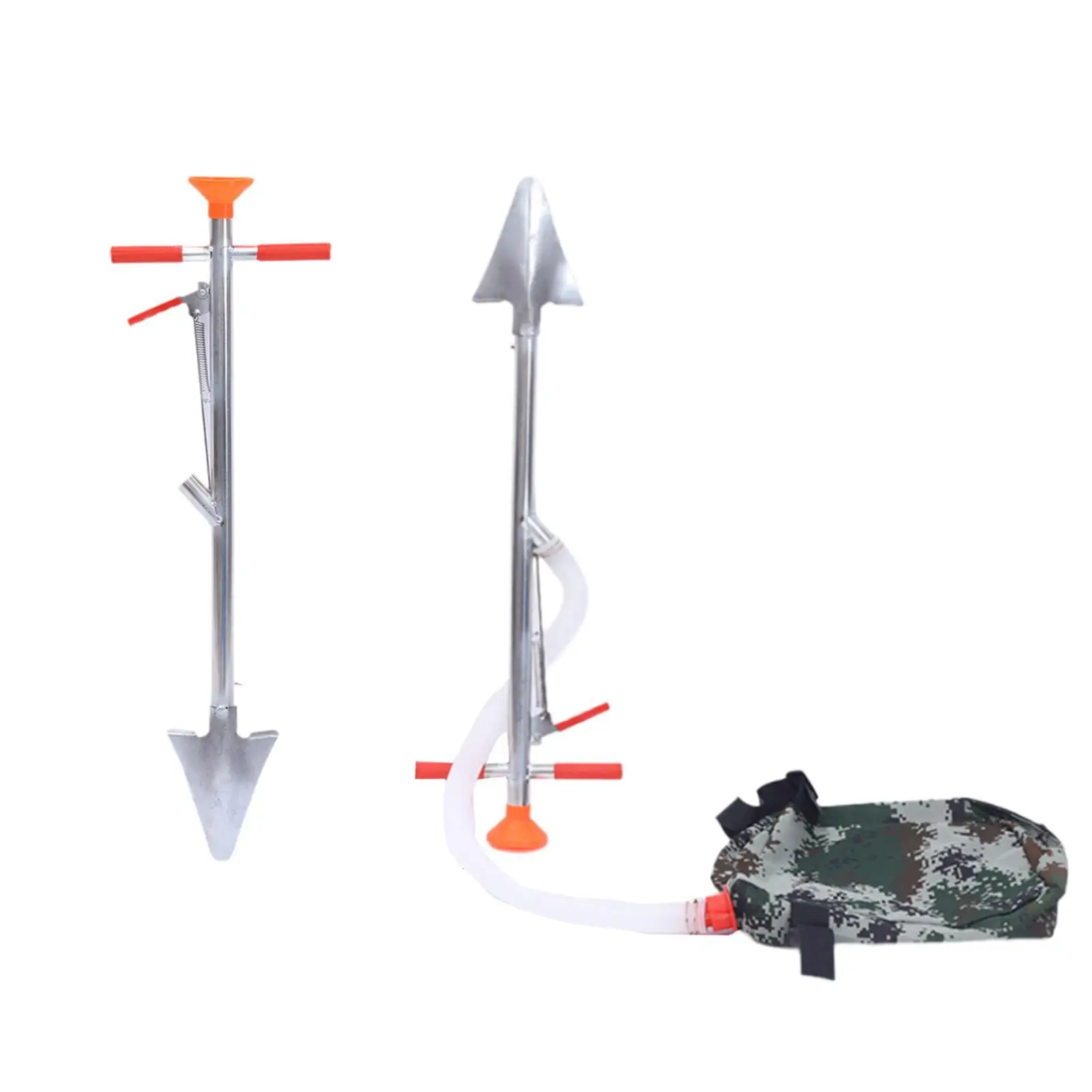 Fertilizer Spreader Handheld Broadcast Spreader with Backpack Bag and Shovel Agricultural Tool for Corn Plants Vegetables 비료살포기