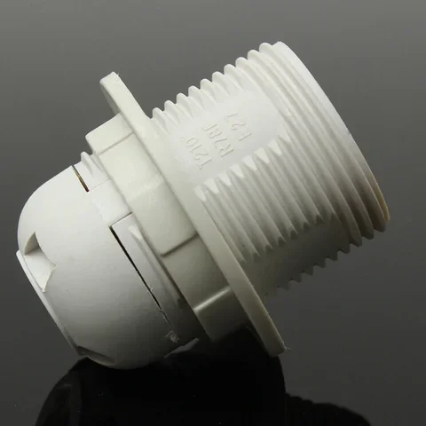

New Brand E27 Lamp Bulb Holder Edison Screw Cap Socket White/Black Pendant Ceiling Light Dropshipping