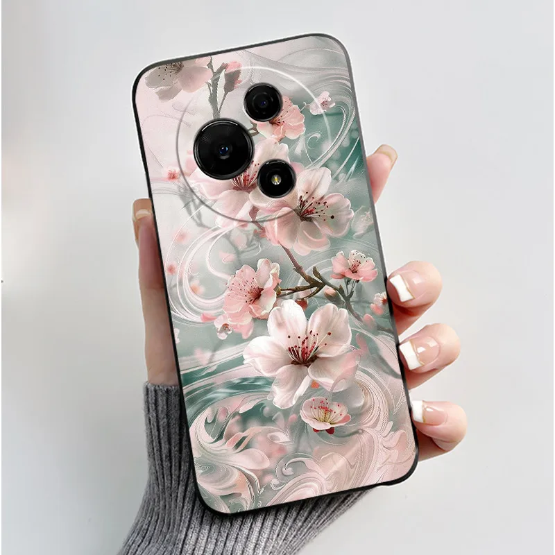 Aesthetic Cute Cat Soft Silicone Black Protective Phone Case Cover