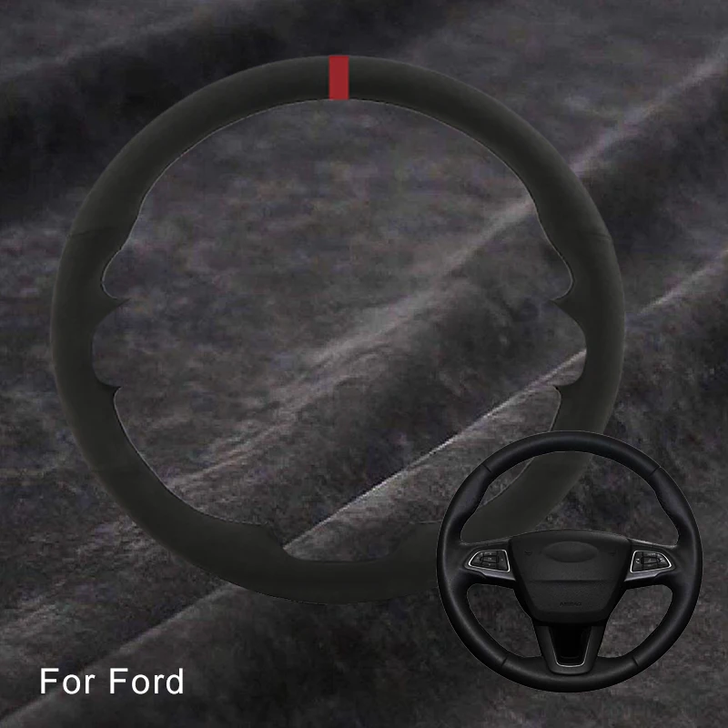 Customized Car Streeing Wheel Cover For Ford Focus 3/kuga/escape/cmax