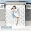 Furniture supplies Crystli King Mattresses 12 inch Memory Foam Mattress King Size Hybrid Mattress Medium Firm King Bed Mattress 6