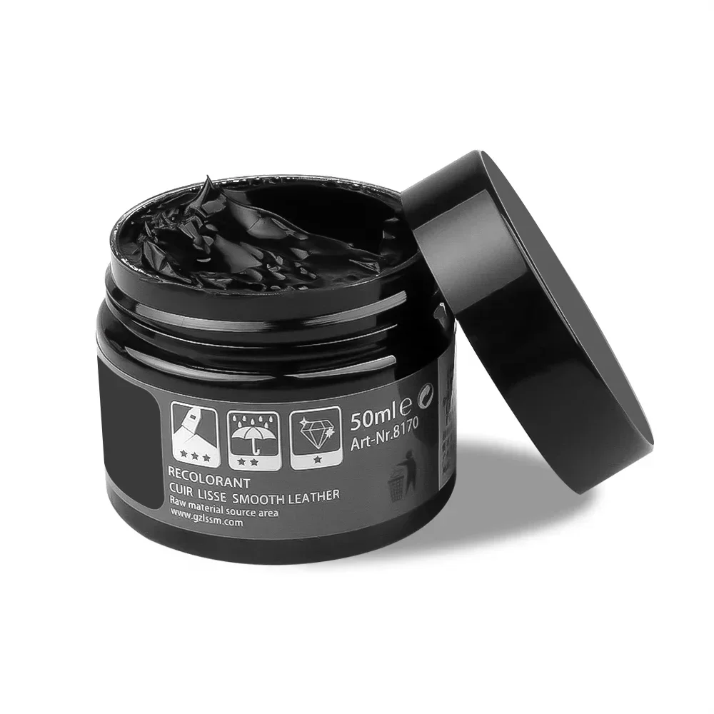 Leather Recoloring Balm Leather Repair Kit for Shoes Furniture Dye Recolor Renew Repair Restore Aged Faded Cracked