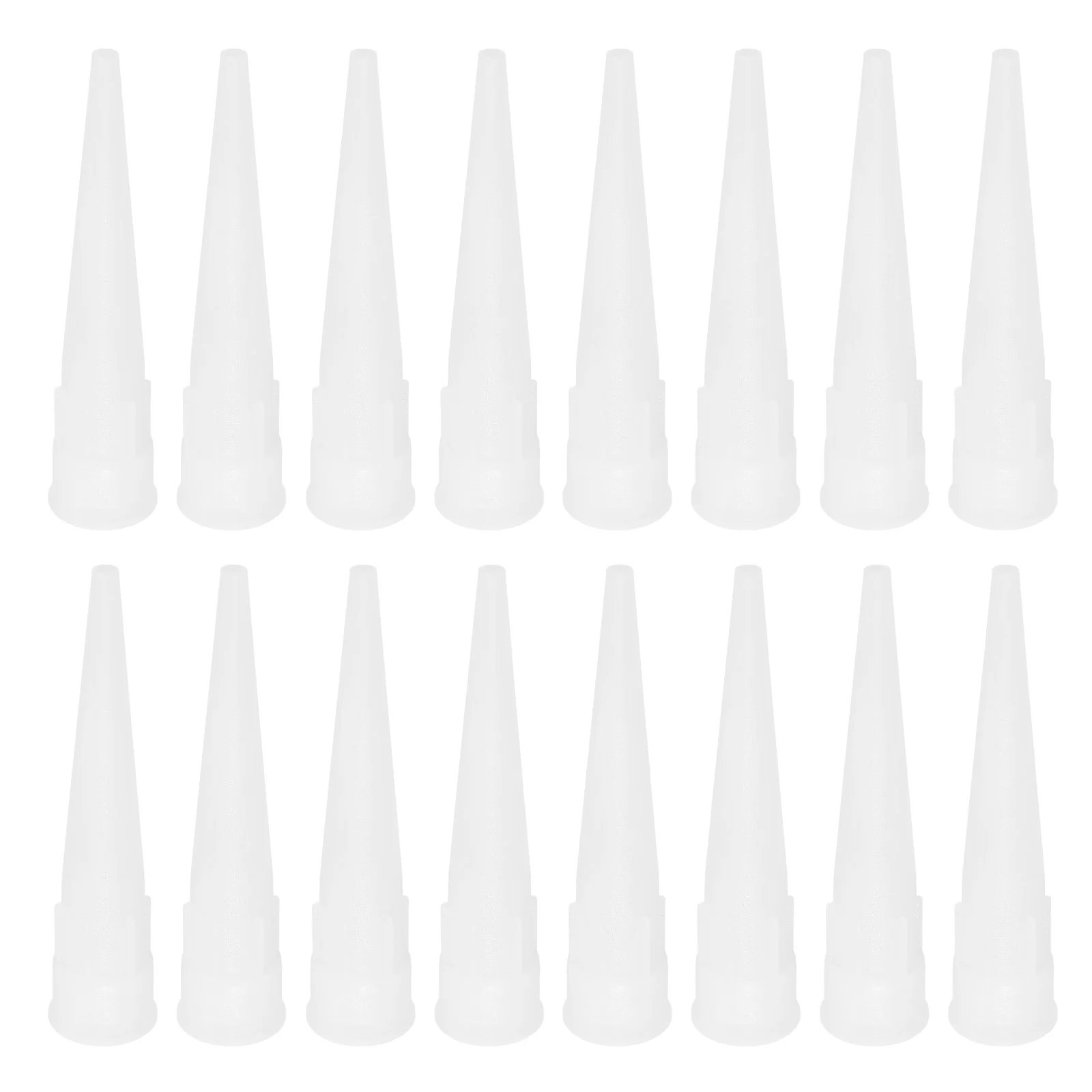 20 Pcs Big Mouth Glue Caulking Nozzle Applicator Finishing Tool Kit Tips Finisher Nozzles Extension