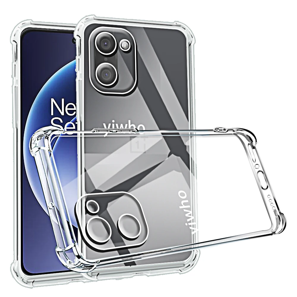 Premium Transparent Soft TPU Phone Case - Protective Clear Back Cover