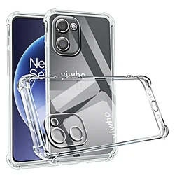 Premium Transparent Soft TPU Phone Case - Protective Clear Back Cover - OnePlus 15R