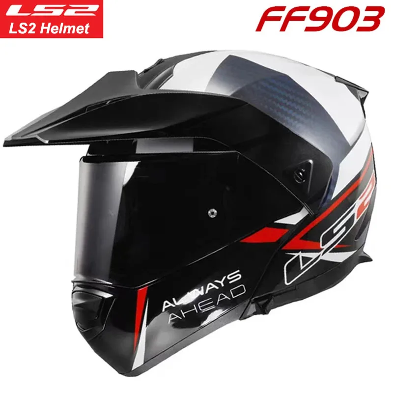 

LS2 Motorcycle Rally Helmet 6K Carbon Fiber Helmet Full Face Motocross Racing Helmet Outdoor Off-Road Casco Moto LS2 Capacete