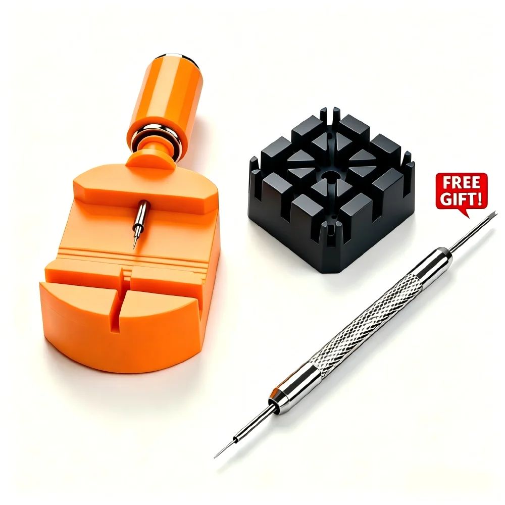 Watch Strap Adjustment and Repair Tool Kit - Easy Link Pin Remover